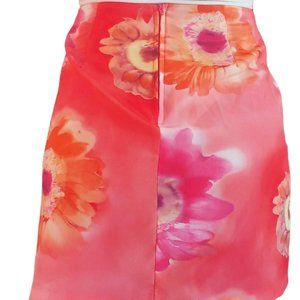 Exact Change Floral Skirt Vintage Y2K